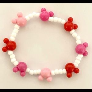 Disney Valentines Day Inspired Mouse Ears Bracelet